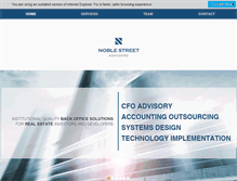 Tablet Screenshot of noblestreet.net